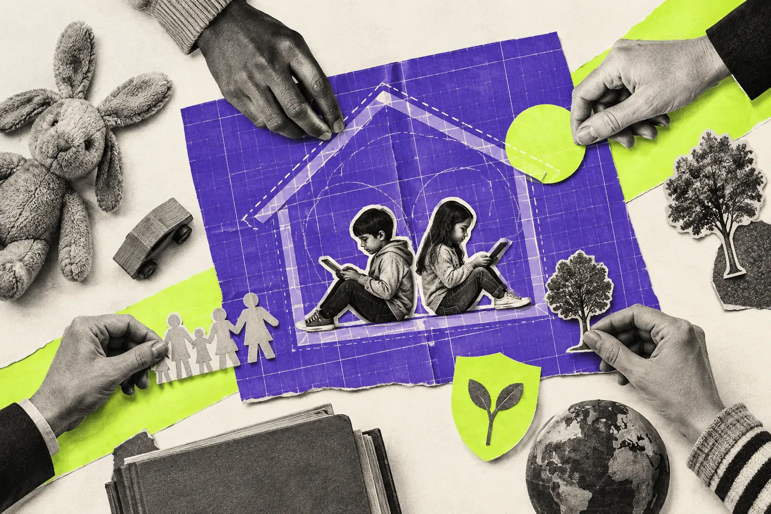 Editorial illustration for OpenAI publishes a child-safety blueprint