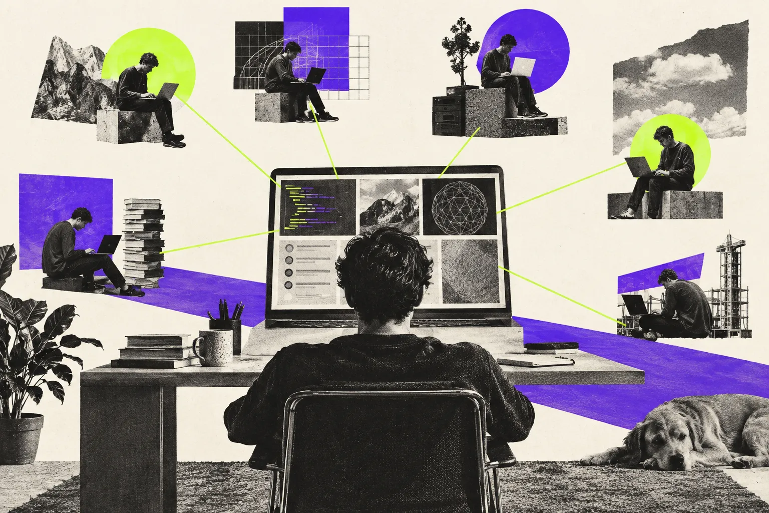 Editorial illustration for Codex gets an app for coordinating agents