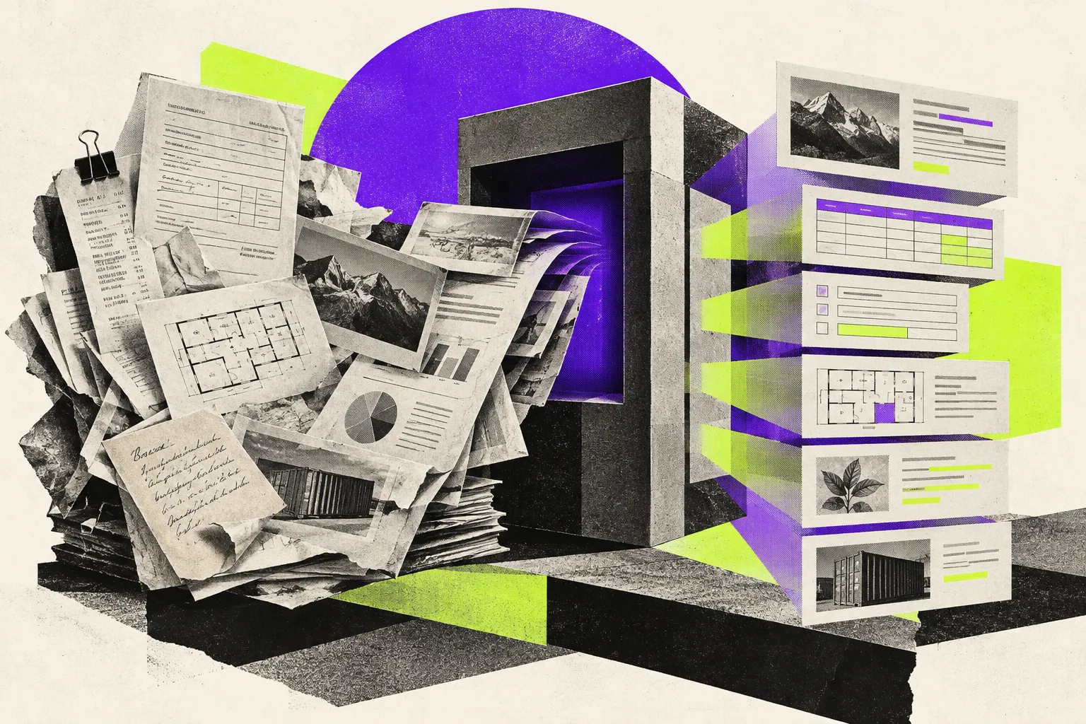 Editorial illustration for Cohere Parse turns complex pages into structured data