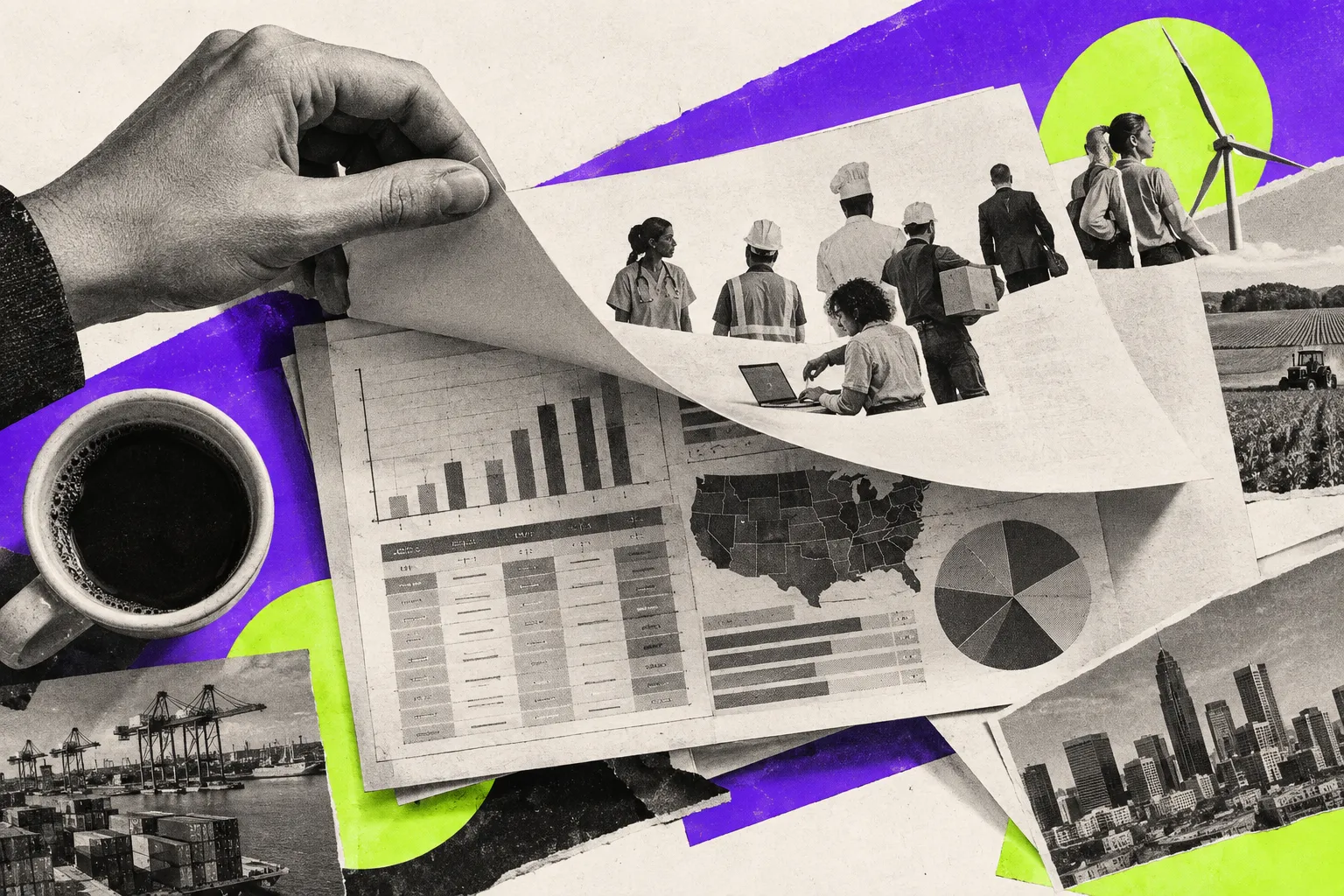 Editorial illustration for Claude can query its own Economic Index