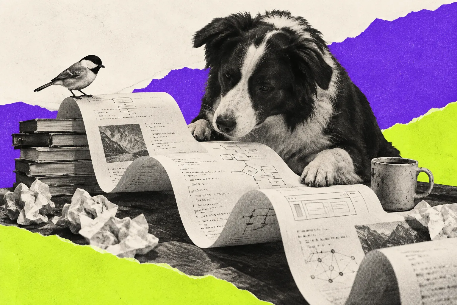 Editorial illustration for Grok 4.6 focuses on staying with a complex task