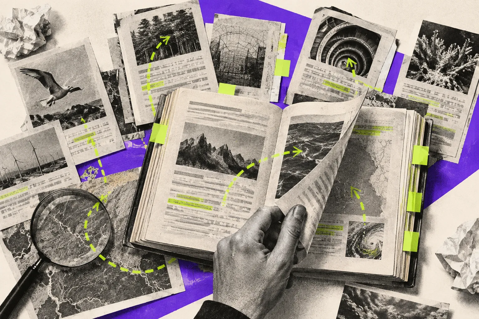 Editorial illustration for Mistral’s Agentic Search reads beyond the first retrieved chunk
