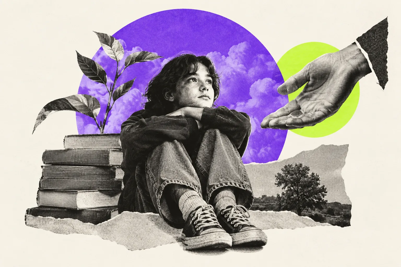 Editorial illustration for OpenAI and the APA focus on youth wellbeing