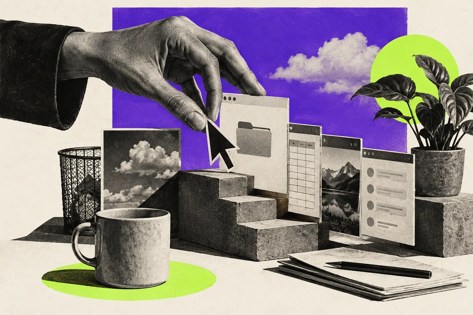 Editorial illustration for Anthropic acquires Vercept for computer use
