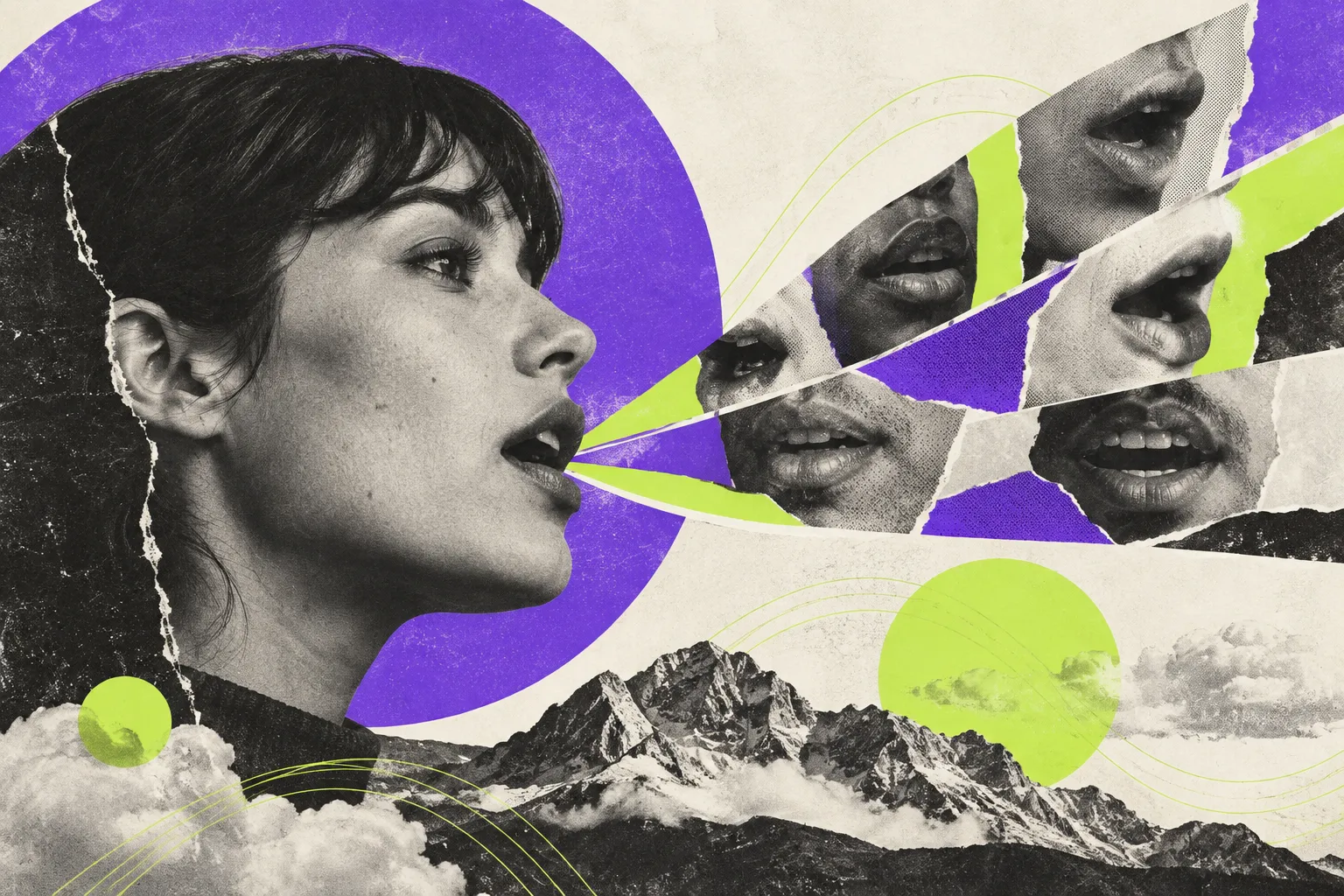 Editorial illustration for Voxtral adds a voice of its own