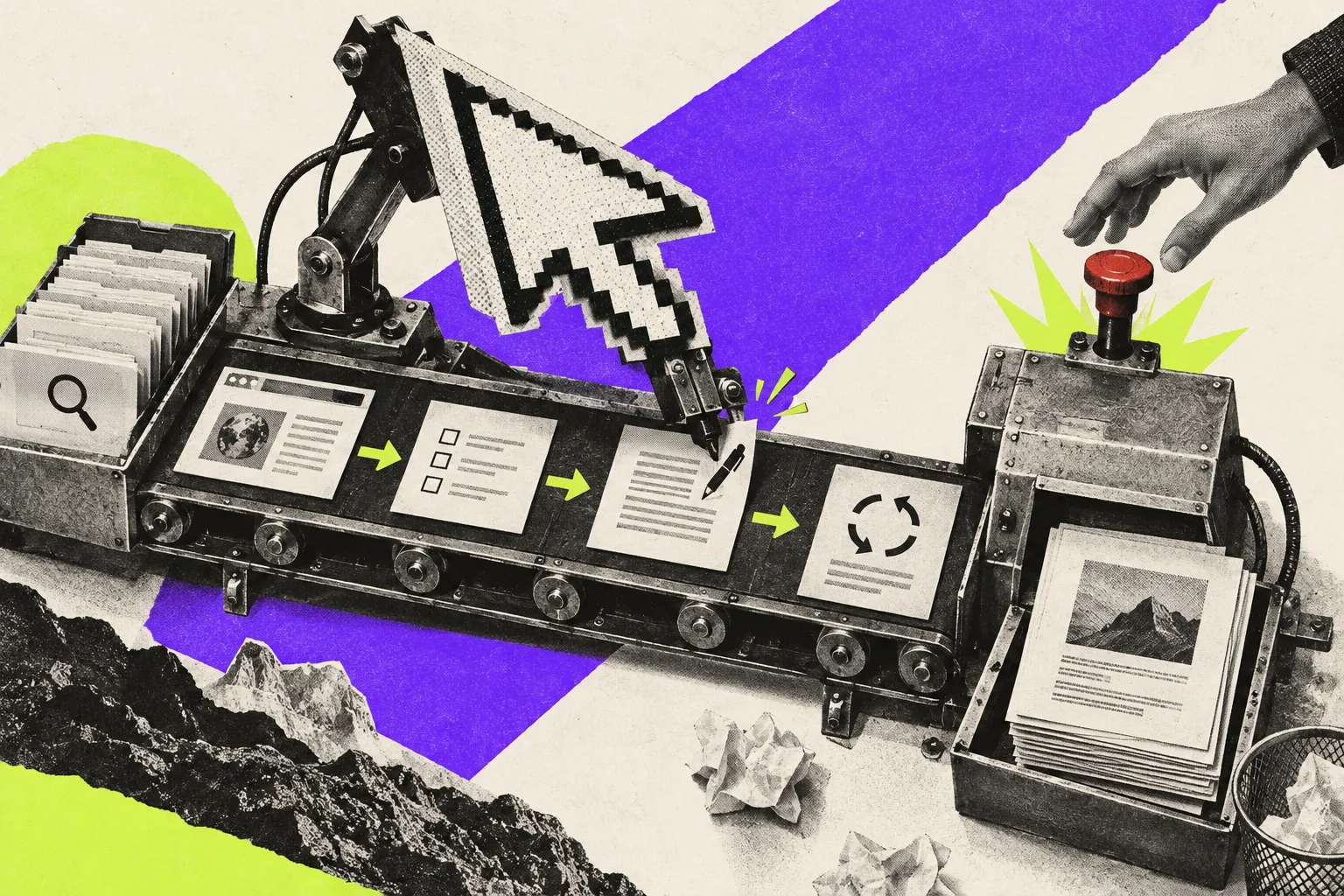 Editorial illustration for AI agents: what can they actually do?